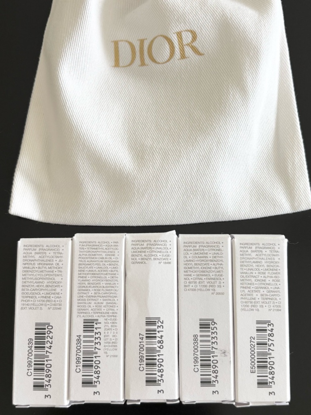 DIOR 6 Piece Discovery Set - Picture 3 of 3